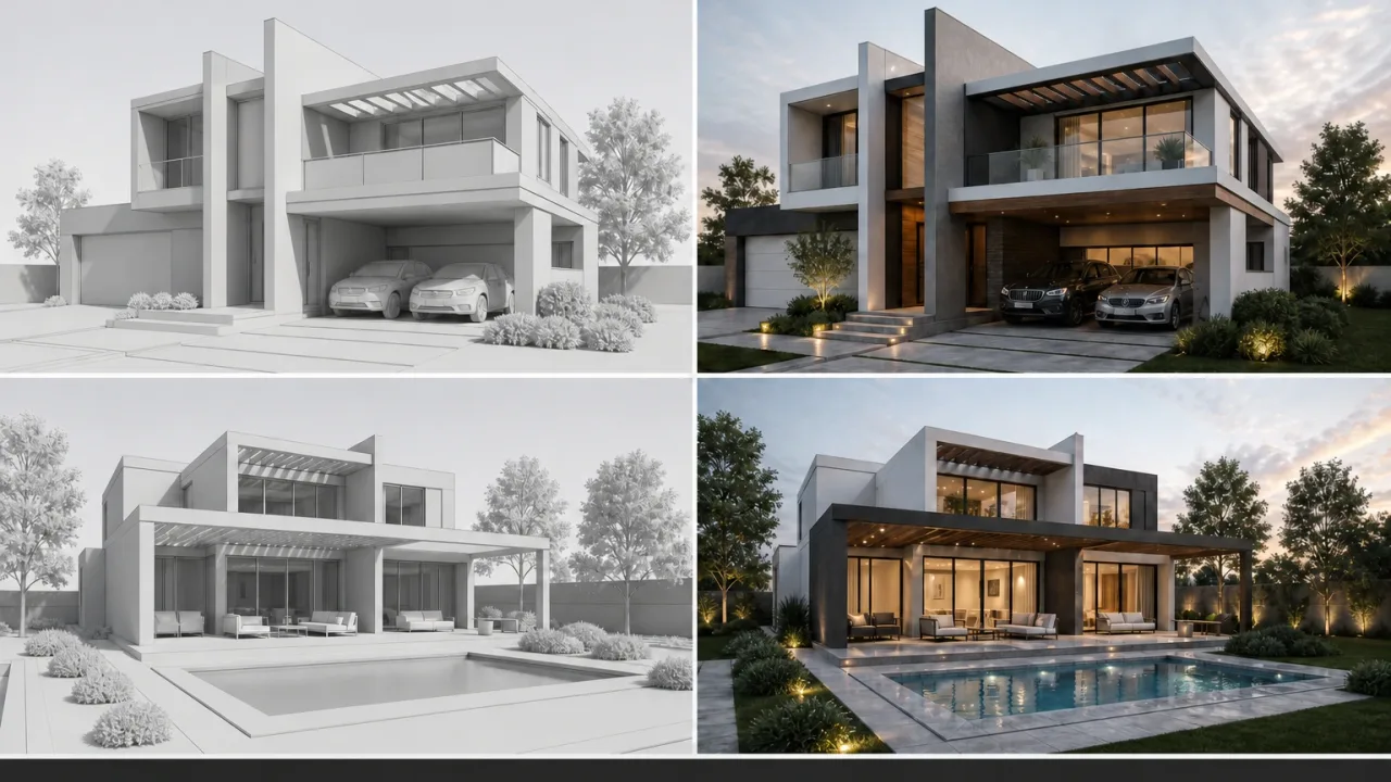 3D Modeling vs. 3D Rendering: What Is the Difference?
